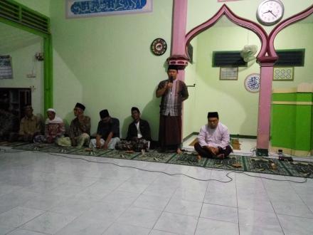 Kades Gondang Hadiri Perayaan Isra’ Mi’raj Nabi Muhammad SAW Di Masjid An Nur